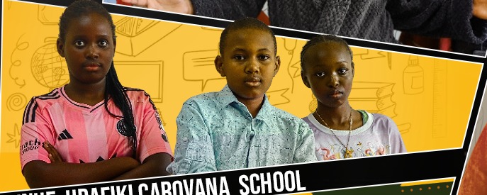 Young learners featured in Sarafina